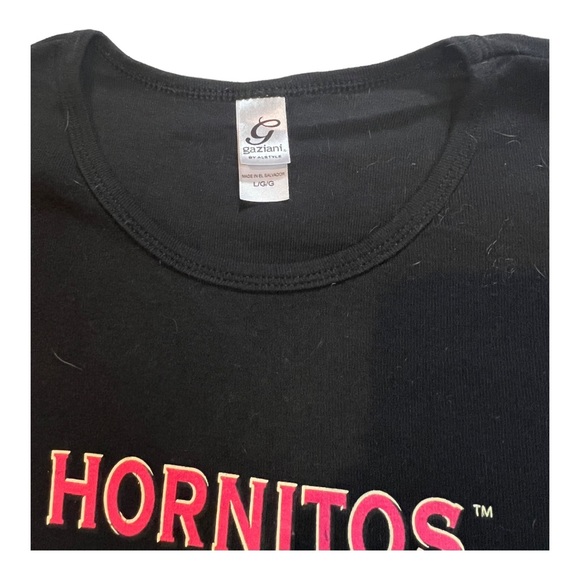 | hornitos | Vintage Women’s 90’s Black The Fine Line of Tequila T-shirt LG - Picture 4 of 6